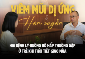 Tìm hiểu về hai bệnh lý đường hô hấp thường gặp ở trẻ khi thời tiết giao mùa