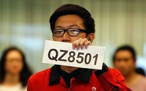 Phát hiện vật thể nghi là xác máy bay QZ8501!