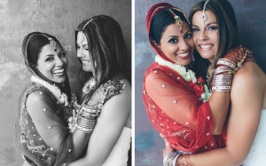 Ấn tượng đám cưới đồng tính nữ đầu tiên ở Ấn Độ