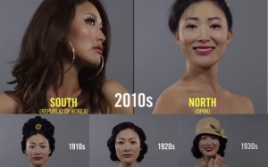 So sánh xu hướng làm đẹp của phụ nữ Hàn Quốc - Triều Tiên 