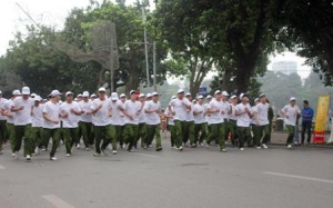 Sôi động Ngày chạy Olympic vì sức khỏe toàn dân