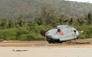 Bình Thuận: Máy bay quân sự rơi tự do tại đảo Phú Quý