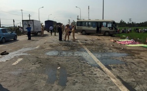 Hà Nội: Tai nạn thảm khốc làm 5 người tử vong