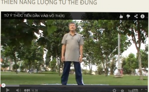 Thiền năng lượng tư thế đứng