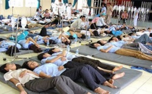 62 du khách đã phải nhập viện vì  ngộ độc thực phẩm