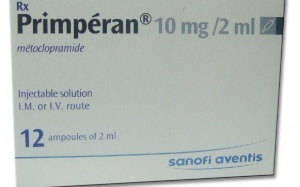 Thuốc chống nôn Primpéran có thể tác động xấu lên hệ thần kinh