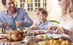 Ích lợi từ 'bữa tối lành mạnh'