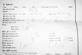 Vẫn 'nhơn nhơn' bán giấy khám sức khỏe