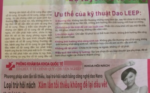 'Hô biến' thành phòng khám không có yếu tố nước ngoài nhờ đứng tên người Việt