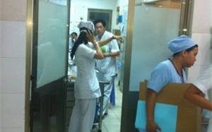 Bệnh viện náo loạn vì côn đồ dọa bắn