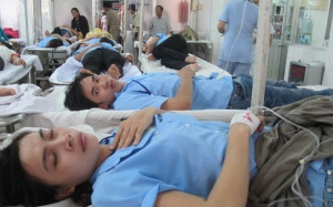 Tiền Giang: 1000 công nhân ngộ độc thực phẩm