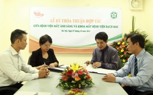 Hợp tác điều trị chuyên khoa mắt