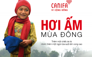 Canifa và chương trình thiện nguyện “Hơi ấm mùa đông”