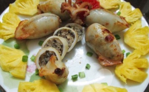 3 món mực nhồi thịt hấp dẫn trong mùa đông