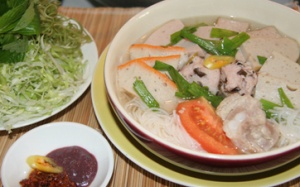 Bún mọc ấm nồng ngày đông