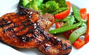 Sườn cốt lết rim mặn ngọt đưa cơm