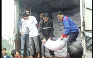 Quảng Nam đưa 56 tấn gạo cứu đói tới người dân vùng lũ