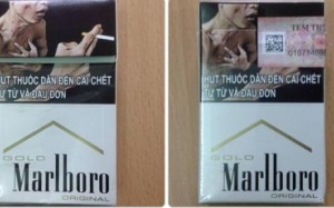 Từ tháng 2/2014, thuốc lá nhập khẩu phải ghi cảnh báo sức khỏe