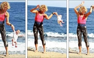 'Tra tấn' trẻ sơ sinh bằng liệu pháp Yoga