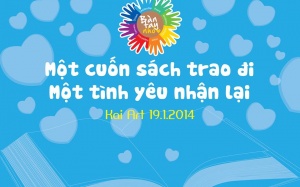 “Một cuốn sách trao đi – Một tình yêu nhận lại”