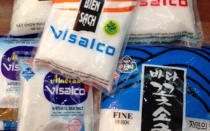 'Muối Việt Nam ngon nhất thế giới'