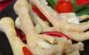 Chân gà muối chua nhậu Tết