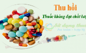 Thu hồi thuốc BESTA - AMC chống nhiễm khuẩn
