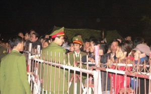 Sẽ huy động hơn 2.000 người bảo vệ đêm khai ấn Đền Trần