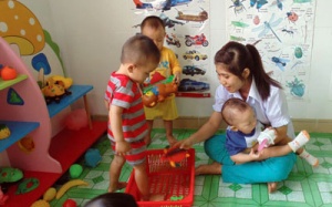 Tìm phương án hiệu quả cho mô hình nhóm trẻ cộng đồng