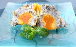 Chả trứng vịt muối