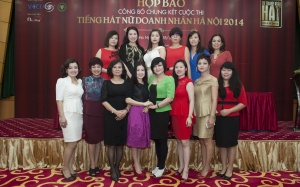 “Tiếng hát Nữ doanh nhân Hà Nội 2014” sắp vào chung kết