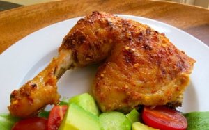 Tự làm món gà nướng chanh ớt