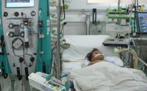 Tăng cường máy thở cho các bệnh viện chống dịch sởi