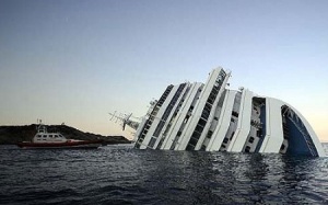 Chìm phà chở 450 người ở Hàn Quốc