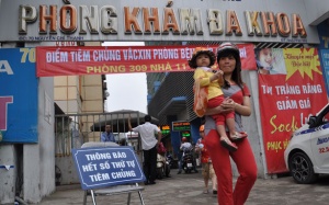 Hà Nội tiêm ngừa sởi miễn phí cho trẻ đến 6 tuổi