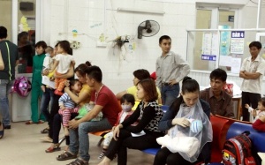 Bệnh nhân đến khám ở Bệnh viện Nhi Trung ương giảm 90%