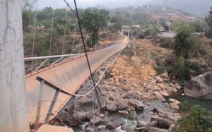 Khởi tố vụ sập cầu treo Chu Va 6