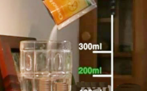 Cách dùng dung dịch bù nước điện giải