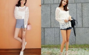Diện shorts khi hè sang