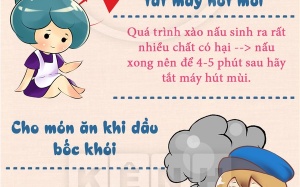 4 thói quen nấu ăn gây ung thư rất nhiều người mắc