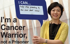 Cận cảnh vũ đài của bệnh nhân ung thư giai đoạn 3