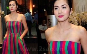 'Điên đảo' vì mốt thời trang kẻ sọc