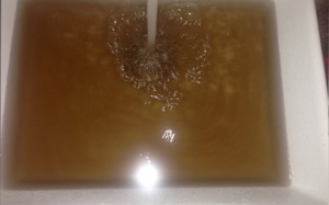 Hà Nội: Kinh hãi nước sinh hoạt bẩn như... nước cống