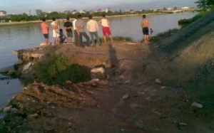 Hải Phòng: Rủ nhau tắm sông, một học sinh tử vong