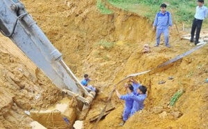 Khởi tố vụ án vỡ đường ống nước sông Đà