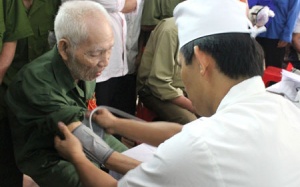 32.500 người cao tuổi được khám bệnh miễn phí