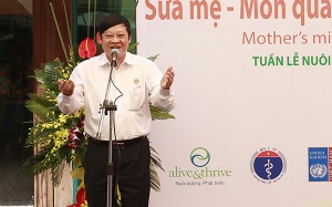 Dưới 20% trẻ được nuôi hoàn toàn bằng sữa mẹ