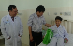 Cứu sống kịp thời một bé trai bị bệnh tim bẩm sinh