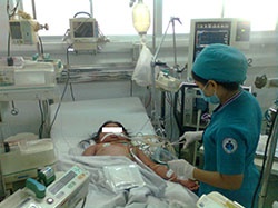 TP.HCM: Cứu sống bệnh nhi bị sốc sốt xuất huyết nặng