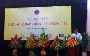 Ra mắt CLB Báo chí truyền thông y tế